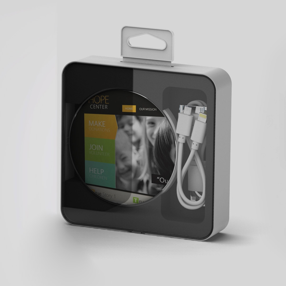 1964-2116 power bank with LED logo
