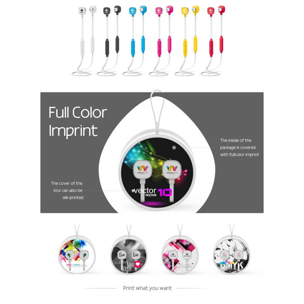 2184  Bluetooth wired earphone